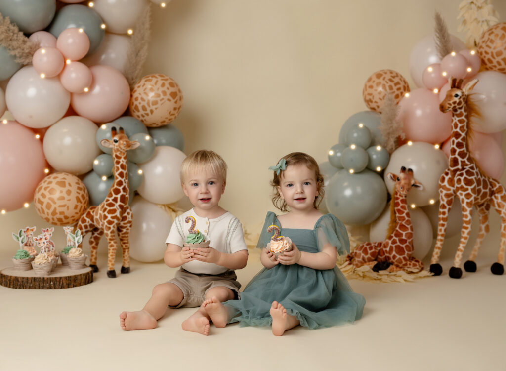 twins birthday shoot ideas