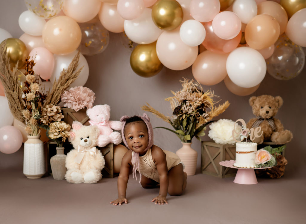 bear cake smash ideas