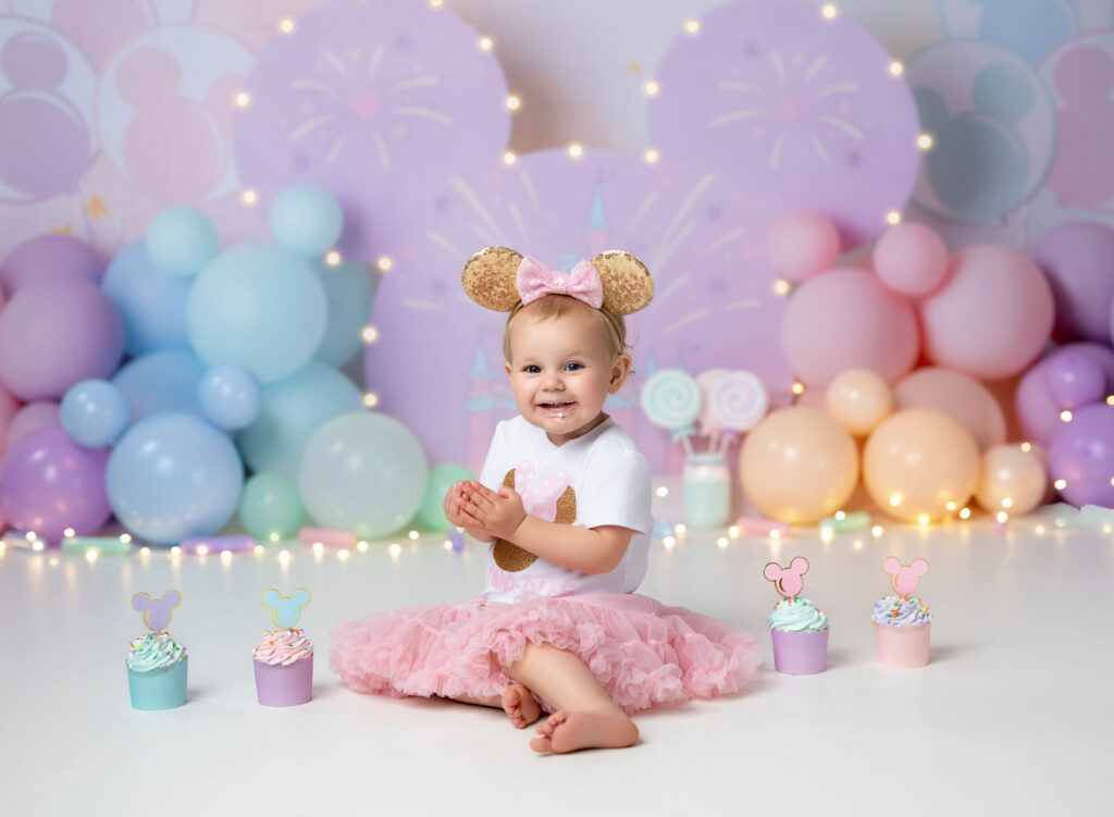 Oh Two-dles birthday photoshoot set.