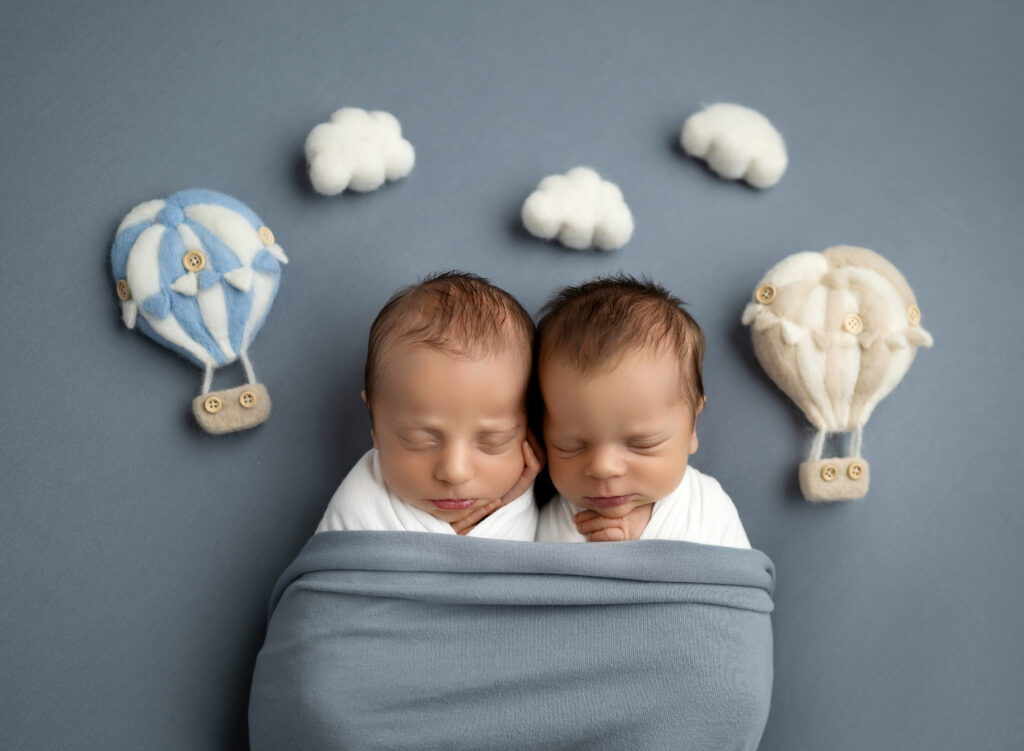 newborn twin photographer Atlanta GA